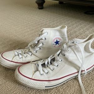 OFF WHITE HIGH TOP CHUCK TAYLOR CONVERSE❣️❣️